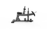 Shua G6910 Seated Calf Raise plate loaded machine, studio render 2 of 3