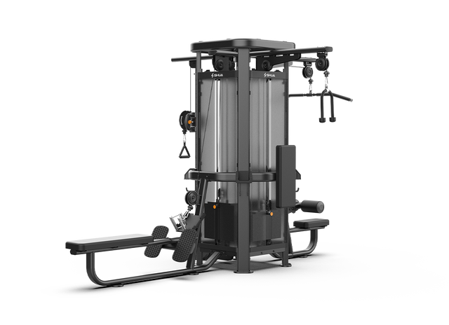 Shua G7231 4-Station multi-station gym, studio render 1 of 4
