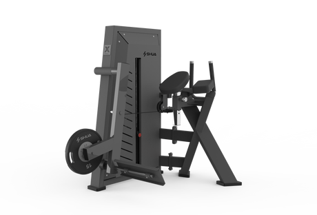Shua G7710 Hybrid Rear Kick selectorized machine, studio render 2 of 2