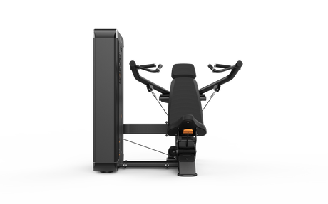 Shua G8802 Shoulder Press selectorized machine, studio render 2 of 4