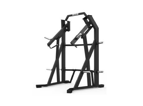 Shua G8911 Ground Base Jammer plate loaded machine, studio render 1 of 2