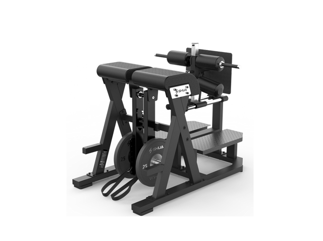Shua G8924 Glute Ham Bench, studio render 1 of 2