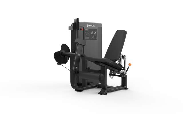 Shua G9806 Smart Leg Extension selectorized machine, studio render 1 of 4