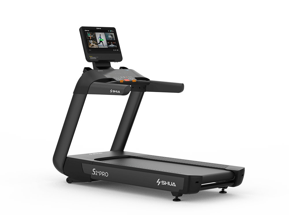 Shua T9100 Treadmill, 22in Touch, studio render 1 of 4