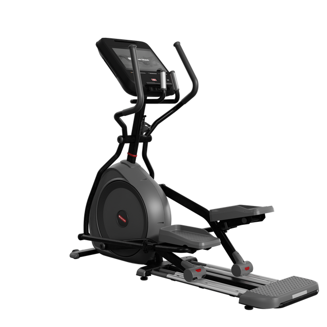 Star Trac 4CT cross trainer — 45-degree left view