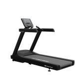 Star Trac 6TR treadmill with LCD+ console — 45-degree left view