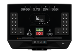Star Trac Apex LED treadmill console — front view