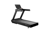 Star Trac 8TRx treadmill with LED console — 45-degree left view