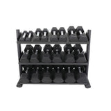 TKO 3-TIER SHELF DUMBBELL RACK